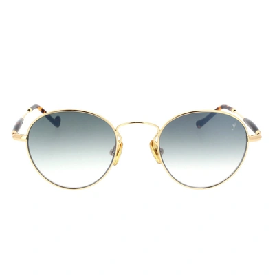 Shop Eyepetizer Sunglasses In Gold