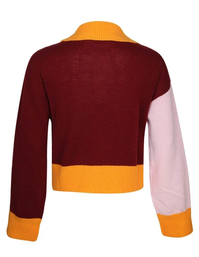 Shop Marni Pure Cashmere Sweater In Multi