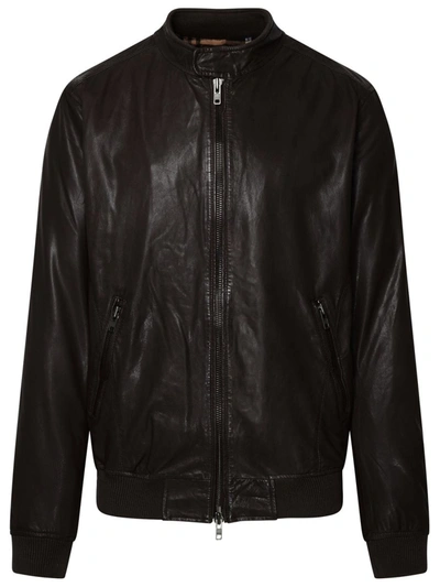 Shop Bully Brown Eco Leather Jacket