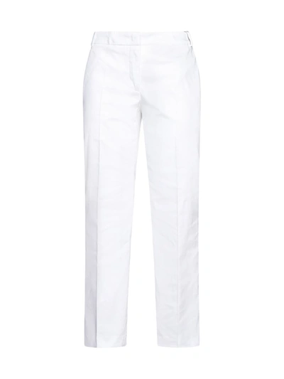 Shop Giorgio Grati Trousers In White