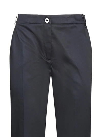 Shop Giorgio Grati Trousers In Nero Black