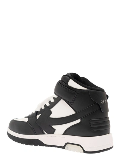 Shop Off-white Out Of Office Mid Top Lea In White