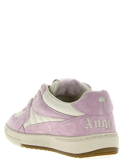 Shop Palm Angels 'palm University' Sneakers In Pink
