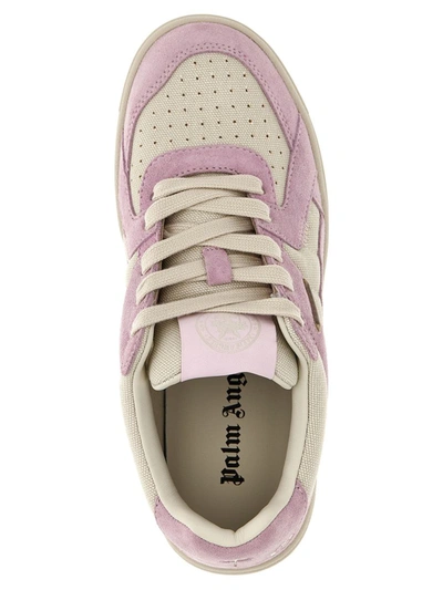 Shop Palm Angels 'palm University' Sneakers In Pink