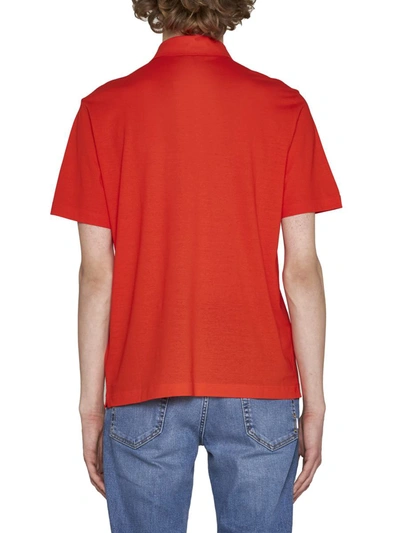 Shop Herno T-shirts And Polos In Orange