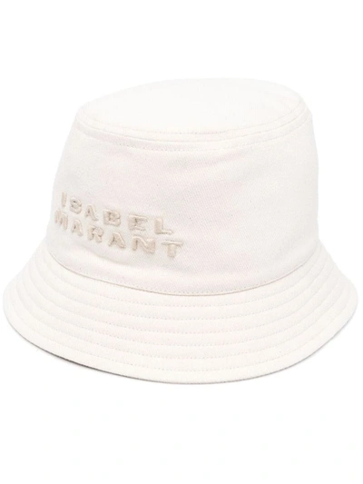 Shop Isabel Marant Bucket Hat In Ecru
