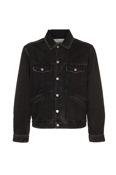 Shop Isabel Marant Marant Jackets In Faded Black