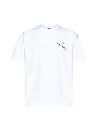 Shop Jacquemus T-shirts And Polos In White