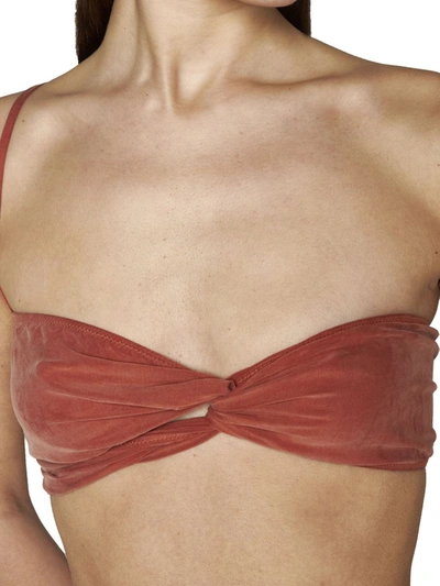 Shop Jacquemus Top In Red