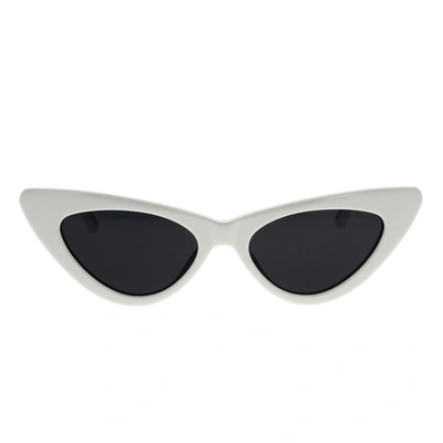 Shop Attico The  Sunglasses In White