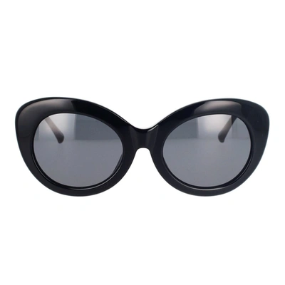 Shop Attico The  Sunglasses In Black