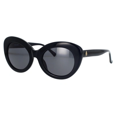 Attico The  Sunglasses In Black
