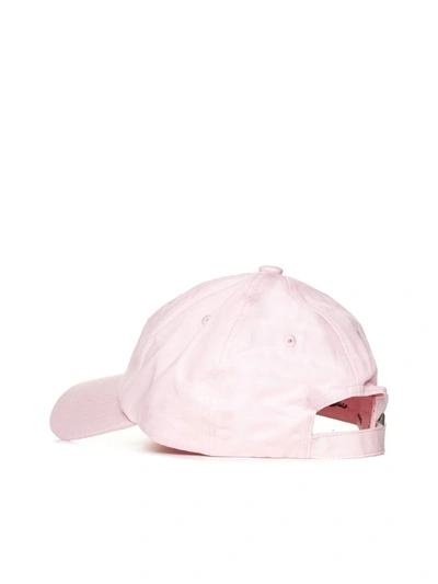 Shop Kenzo Hats In Faded Pink