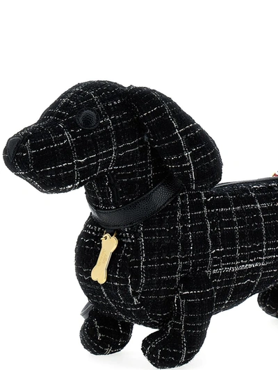 Shop Thom Browne 'mini Hector' Handbag In Black