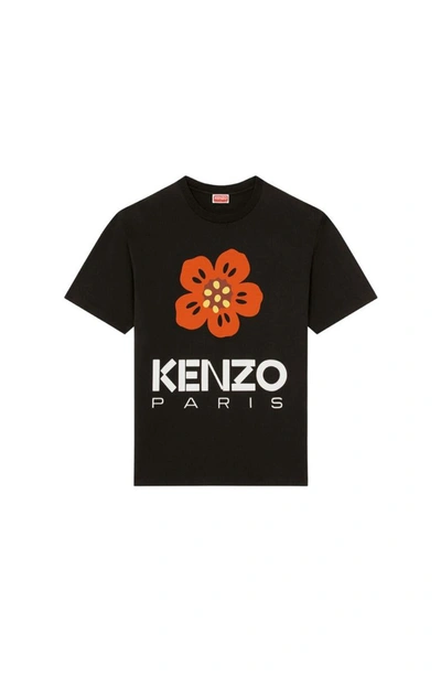 Shop Kenzo Short Sleeve T-shirt In Black