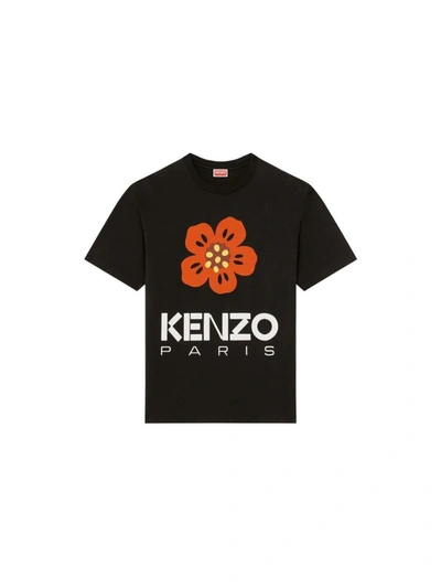Shop Kenzo Short Sleeve T-shirt In Black