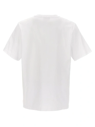 Shop Maison Kitsuné 'college Fox' T-shirt In White