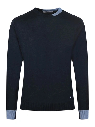Shop Manuel Ritz Sweater In Blue