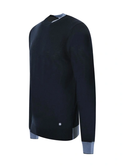 Shop Manuel Ritz Sweater In Blue