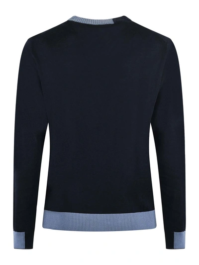 Shop Manuel Ritz Sweater In Blue