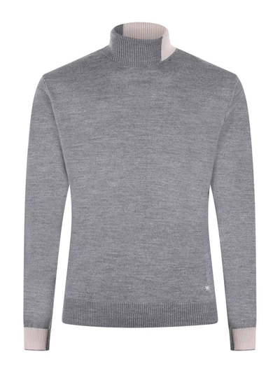 Shop Manuel Ritz Turtleneck In Grey