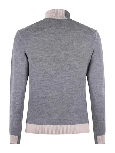 Shop Manuel Ritz Turtleneck In Grey