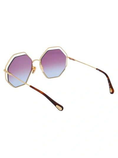 Shop Chloé Ch0046s In Gold