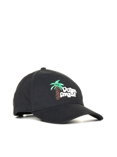 Shop Palm Angels Hats In Black