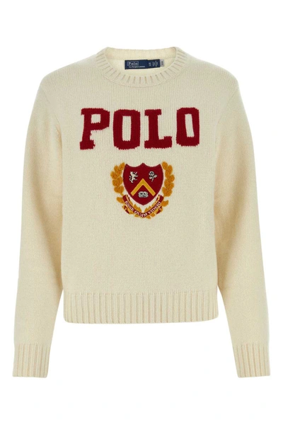 Shop Polo Ralph Lauren Knitwear In Beige O Tan