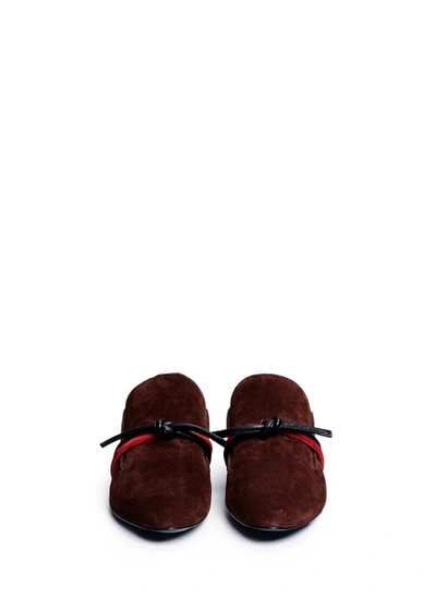Shop 3.1 Phillip Lim / フィリップ リム 'louie' Knotted Suede Mules