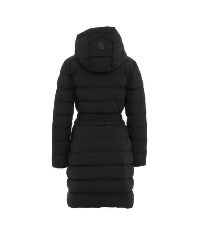 Shop Mackage Ashley Quilted Down Coat In Black