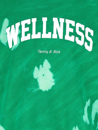 Sporty And Rich Sporty & Rich 'wellness Ivy' Sweatshirt In Green