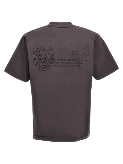 Shop Stampd 'skeleton Garment' T-shirt In Gray