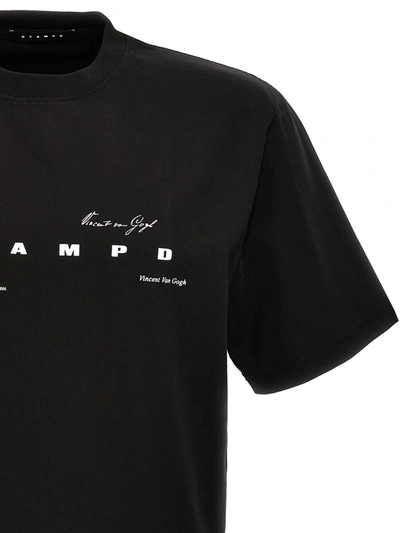 Shop Stampd 'van Gogh Relaxed' T-shirt In Black