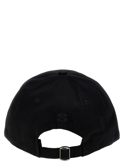 Shop Stampd Logo Embroidery Cap In Black