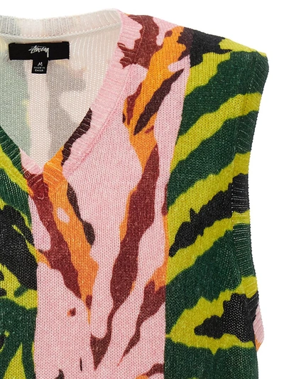 Shop Stussy Stüssy Printed Vest In Multicolor