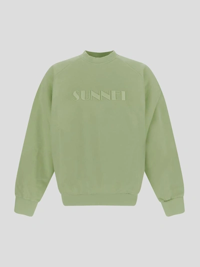Shop Sunnei Sweaters In Green
