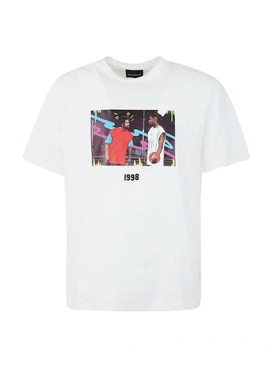 Shop Throwback Gotgame T-shirt Clothing In White