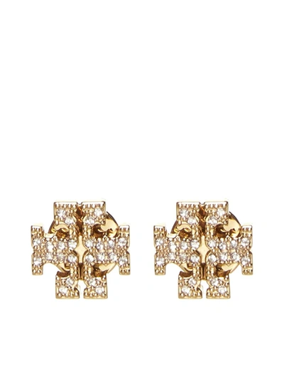 Shop Tory Burch Bijoux In Tory Gold Crystal