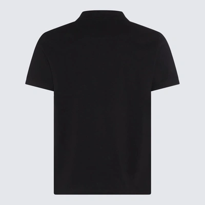 Shop Vivienne Westwood Black Cotton Orb Polo Shirt