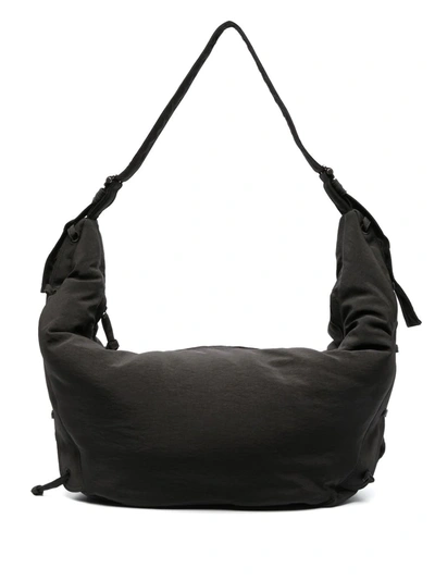 Shop Lemaire Soft Game Bag In Dark Chocolate Br490