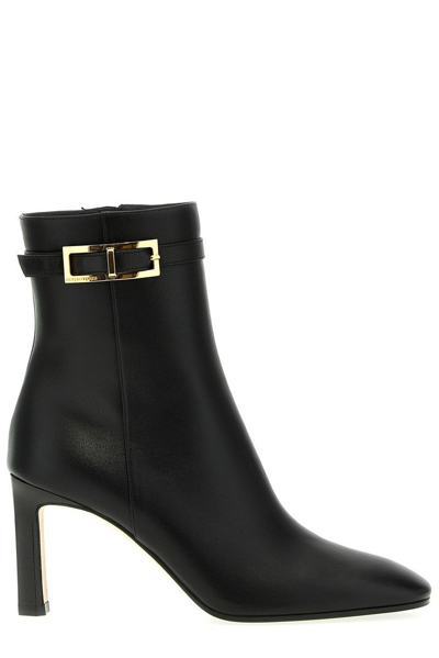Shop Sergio Rossi Nora Ankle Boots In Black