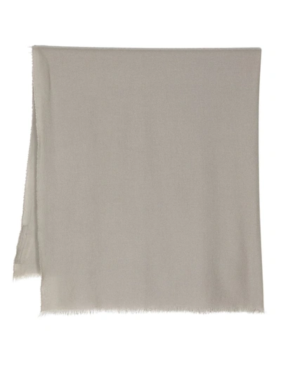 Shop Rick Owens Cassia 130cms X 130cms Scarf In 08 Pearl