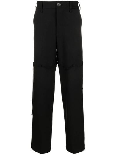 Shop Song For The Mute Men Dress Pants In Black