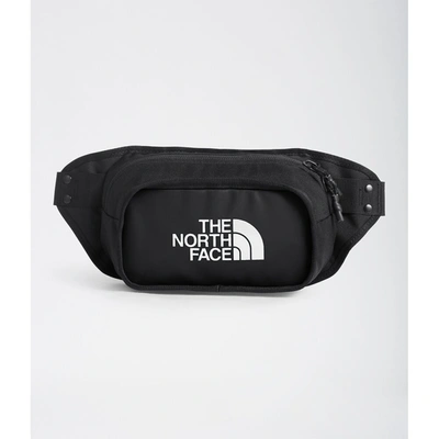 Shop The North Face Explore Hip Pack In Ky4 Black/white