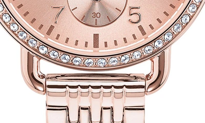 Ted Baker Classic Bracelet Strap Watch, 34mm In Rose Gold-tone