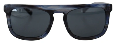 Shop Dolce & Gabbana Blue Dg4288f Acetate Full Rim Frame Sunglasses