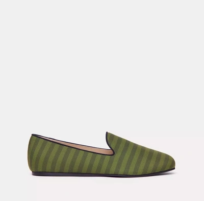 Shop Charles Philip Green Cotton Moccasin