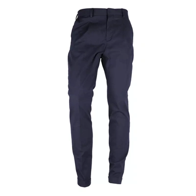 Shop Made In Italy Blue Wool Trousers
