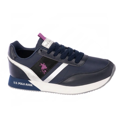 Shop U.s. Polo Assn Blue Nylon Sneaker